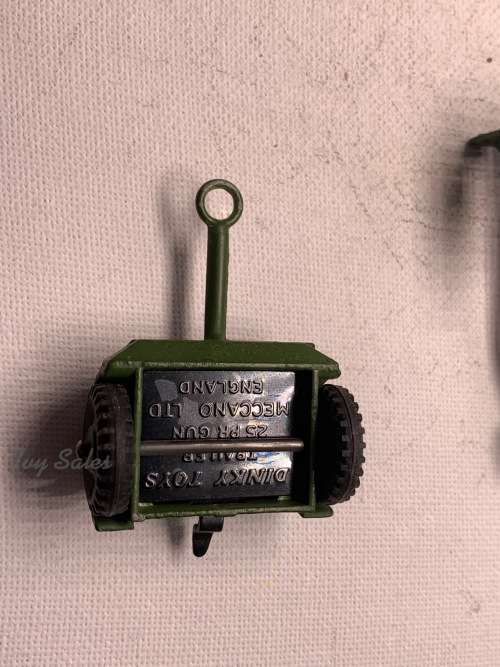 Dinky Toys #697 - 25 Pounder Field Gun Set + Original Box - MINT