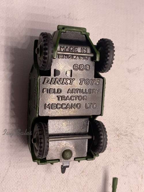 Dinky Toys #697 - 25 Pounder Field Gun Set + Original Box - MINT