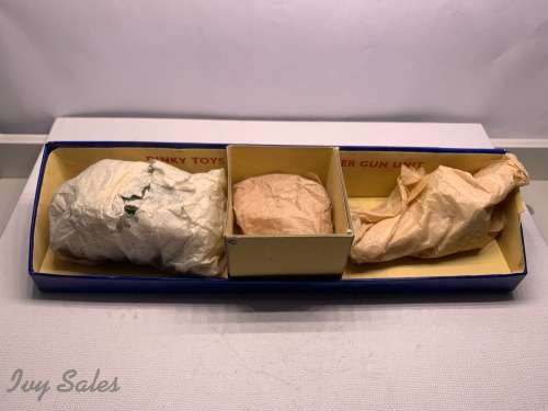 Dinky Toys #697 - 25 Pounder Field Gun Set + Original Box - MINT