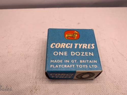 CORGI TOYS #1459 12 TYRES + ORIGINAL BOX