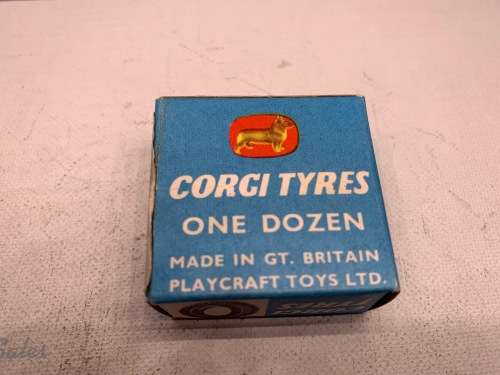 CORGI TOYS #1459 12 TYRES + ORIGINAL BOX