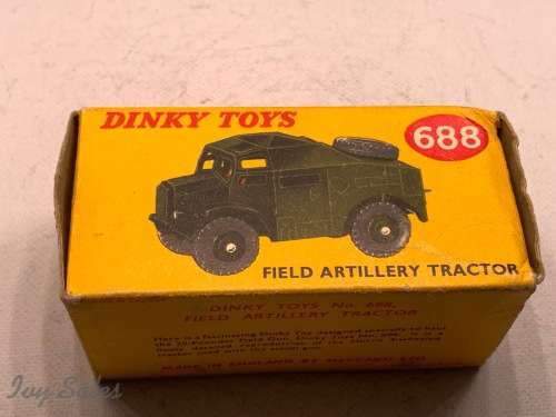 Dinky Toys #688 - Field Artillery Tractor + ORIGINAL BOX