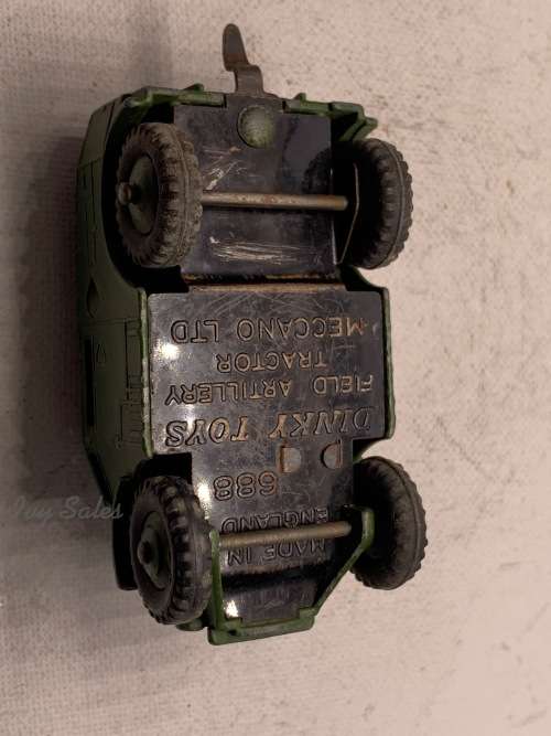 Dinky Toys #688 - Field Artillery Tractor + ORIGINAL BOX
