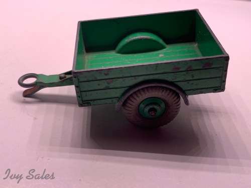 DINKY TOYS #341 LAND ROVER TRAILER IN GREEN