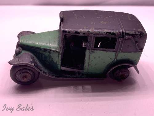 DINKY TOYS #36G - GREEN & BLACK AUSTIN TAXI