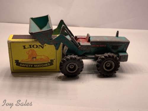 MATCHBOX KS10 AVELING BARFORD TRACTOR SHOVEL