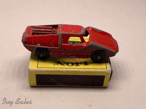 Vintage Tootsie Toy - Fiat Abarth