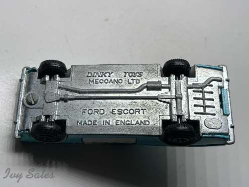 Dinky Toys #270 Ford Escort Police Car