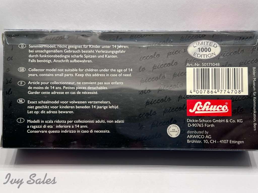 Piccolo Schuco - VW VOLKSWAGEN BEETLE & T1  Set + Original Box - Limited Edition