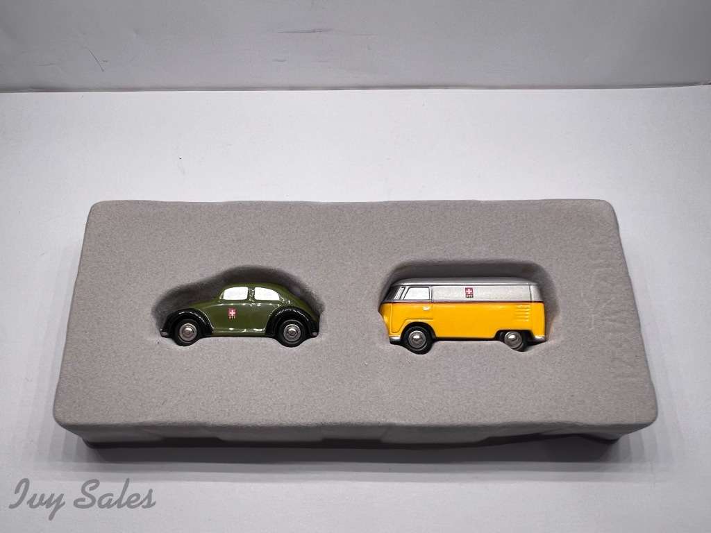 Piccolo Schuco - VW VOLKSWAGEN BEETLE & T1  Set + Original Box - Limited Edition