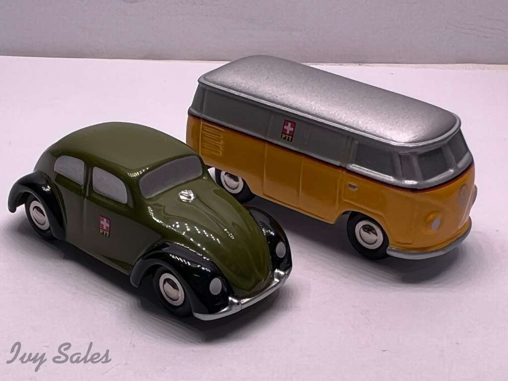 Piccolo Schuco - VW VOLKSWAGEN BEETLE & T1  Set + Original Box - Limited Edition