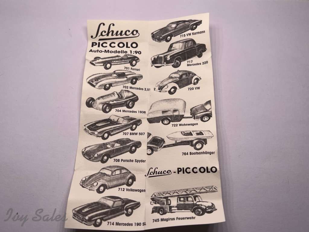 Piccolo Schuco - VW Beetle + Original Box