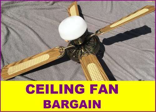 Ceiling Fan with Lamp