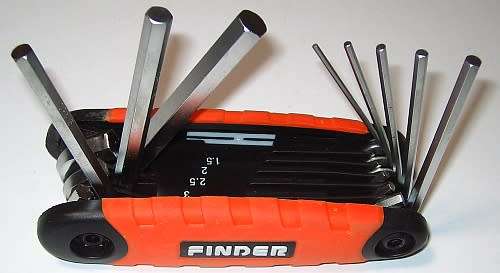 Allen Key Toolset in Wooden Box