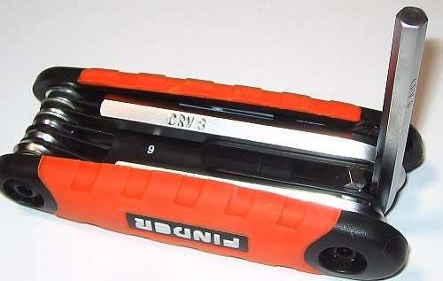 Allen Key Toolset in Wooden Box