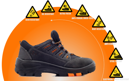 BOVA Hawk Safety Shoe