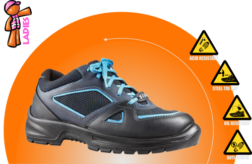 SISI - Angelina Ladies Safety Shoe - Size 5