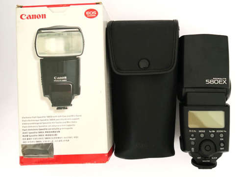 Canon 580ex Speedlight