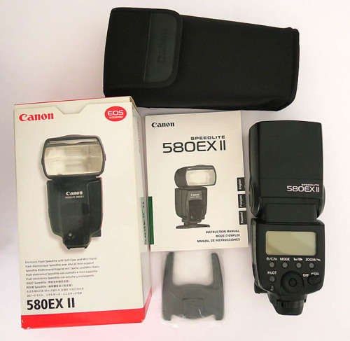 Canon 580EXii Speedlight