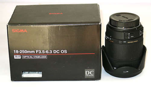 Sigma 18-250/3.5-6.3 DC Macro HSM Lens for Sony