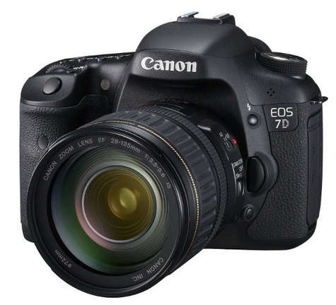 Canon EOS 7D Digital SLR Camera with Remote Shutter and Battery Grip
