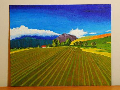 VINYARDS - ORIGINAL OIL PAINTING