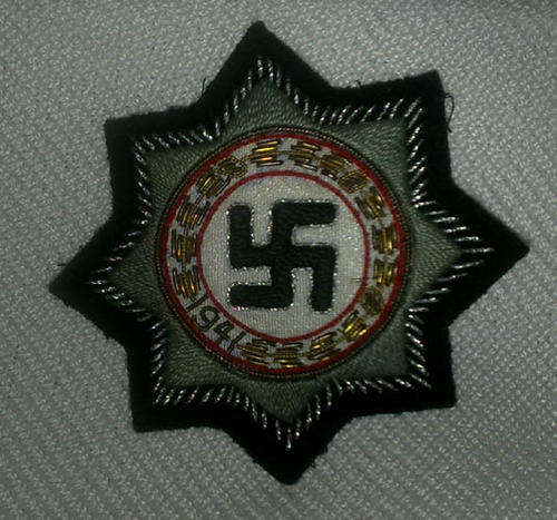German Cross Gold - Cloth version ***REPLICA***