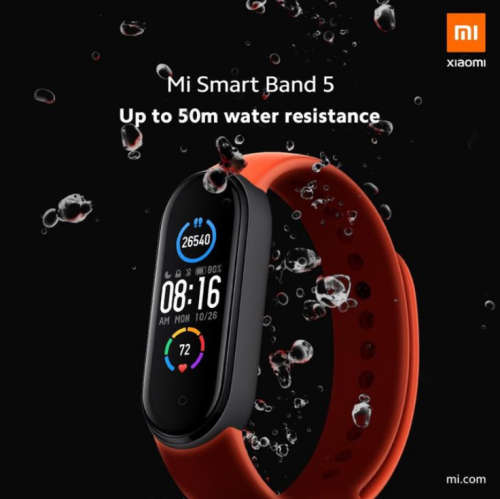 New - Xiaomi Mi Smart Band 5 - Watch / Fitness Tracker