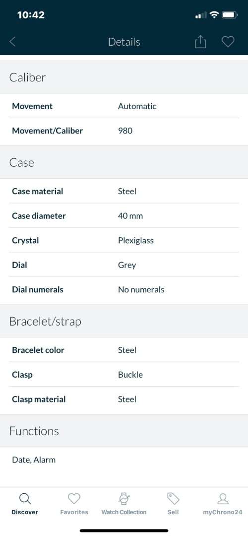 OMEGA MEMOMATIC Gents watch with date and alarm