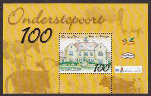 RSA : 2008, ONDERSTEPOORT (M/S) **MINT