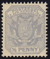 TRANSVAAL : 1895, 1/2d, WAGON WITH POLE (**MINT)