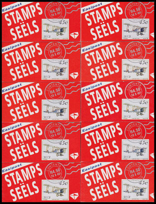 RSA : 1993, COMPLETE AVIATION BOOKLET ISSUE