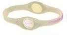 POWER BALANCE (XS) WRISTBAND CLEAR WITH PINK TEXT