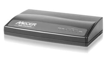 mecer 4 port adsl router - brand new!