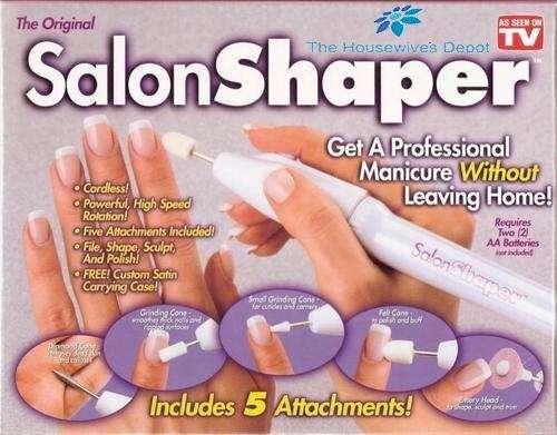 *ON SPECIAL* Nail Art Tips ELECTRIC MANICURE FILE TOOL from The Housewives Depot