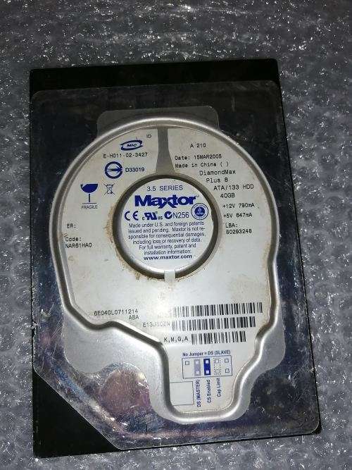 40GB Maxtor IDE Hard Drive