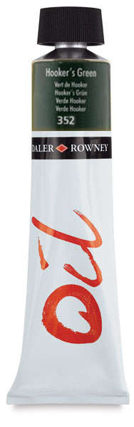 Daler Rowney Graduate Oil tube 120ml Hookers green