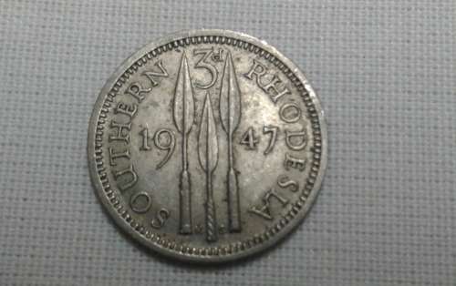 1947 Southern Rhodesia 3d