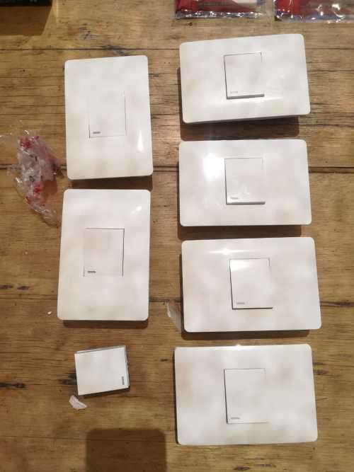 Bundle of electrical fittings