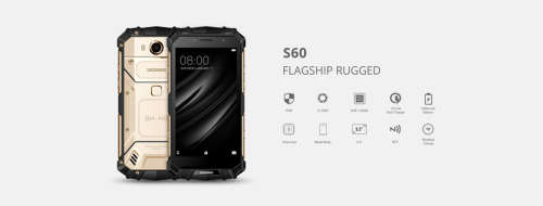 Doogee S60 Rugged Phone - Free Delivery 3 - 5 days. The price you see is the price you pay- NO OTHER