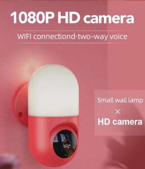 Camera Smart Snap Wall Lamp 1080P HD