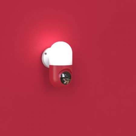 Camera Smart Snap Wall Lamp 1080P HD