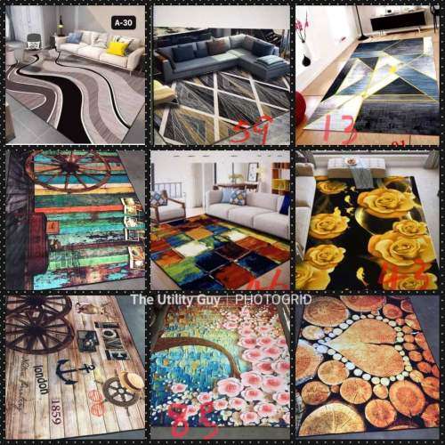 3D Carpets 1.5 x 2 Meter