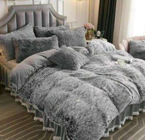 Fluffy Bedding Sets (Without Sherpa Wool)
