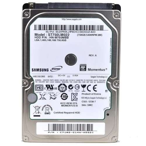 Samsung st750lm022 750GB Laptop Hard Drive