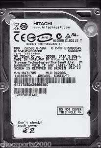 Hitachi 500Gb Laptop Hard Drive