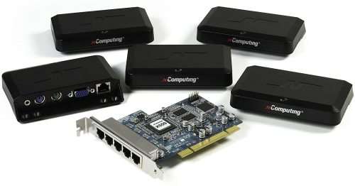 NComputing X550 Bundle - 5 devices and PCI Card!!!!