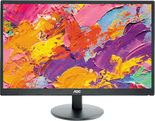 AOC 23.6 Monitor 1920x1080 - HDMI, VGA, DVI, AUDIO