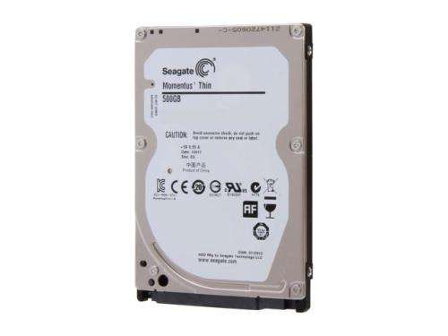 Seagate Momentus Thin 500GB Laptop Hard Drive