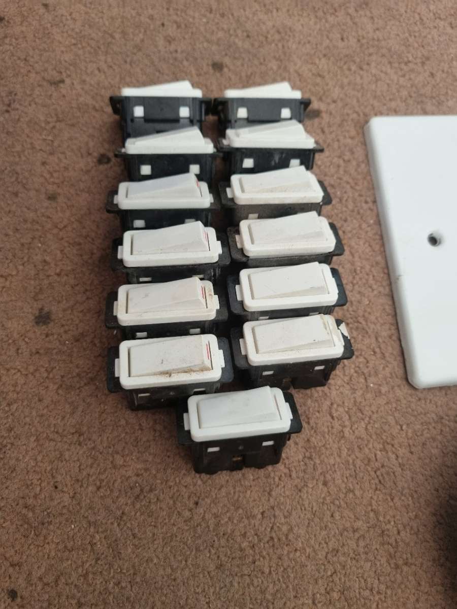 Lot of Crabtree Switches